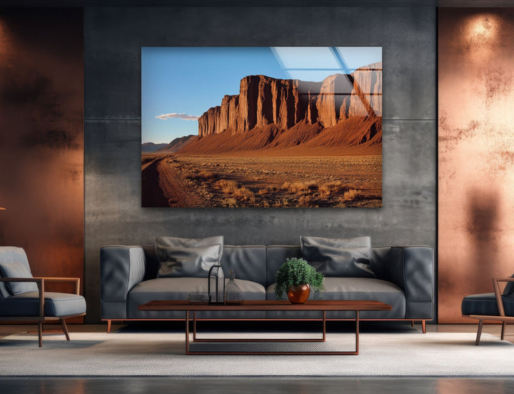 Utah Mountains Glass Wall Art glass image printing, glass prints from photos
