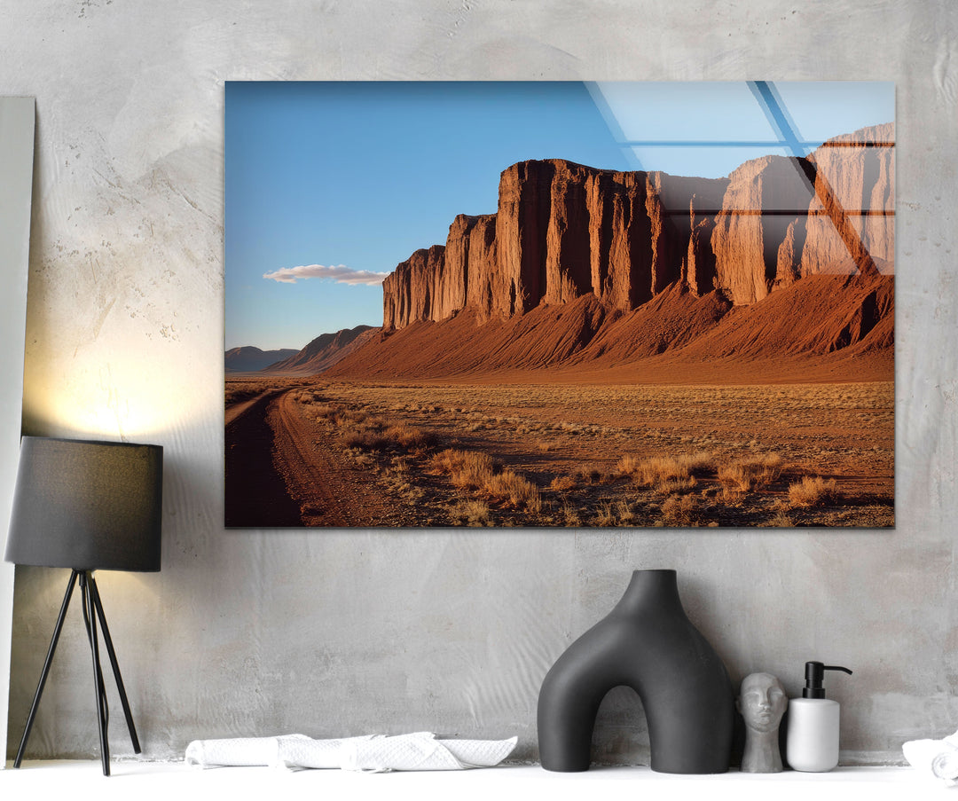 Utah Mountains Glass Wall Art glass pictures for Wall, glass prints wall art
