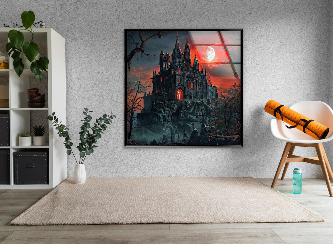 Vampires Sinister Glass Wall Art glass photo prints, glass picture prints
