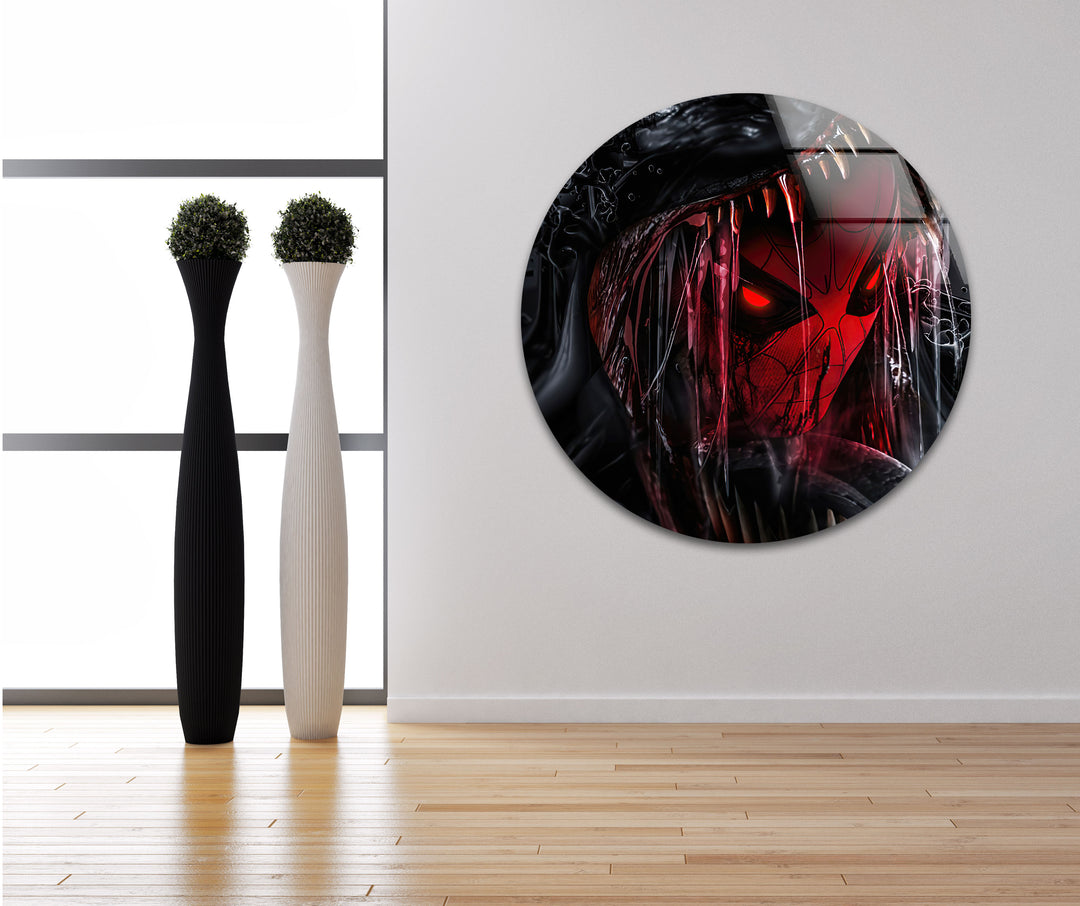 Spider Man Venom Tempered Glass Wall Art - MyPhotoStation