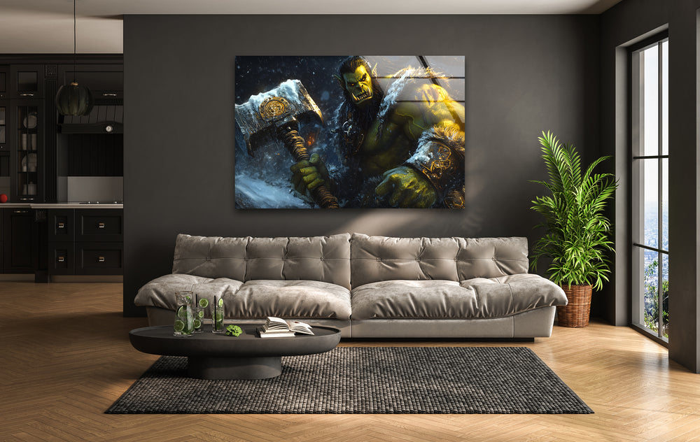 Video game art showcasing immersive worlds and characters perfect for gaming decor enthusiasts
