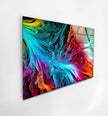 Abstract Colorful Glass Wall Art, print picture on glass,Tempered Glass Wall Art