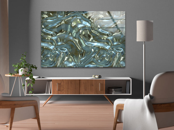 Abstract Soft Waves Glass Wall Art art glass wall art, glass wall art pictures