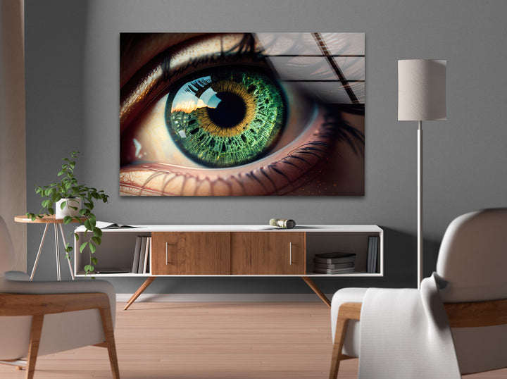 Eye Tempered Glass Wall Art - MyPhotoStation