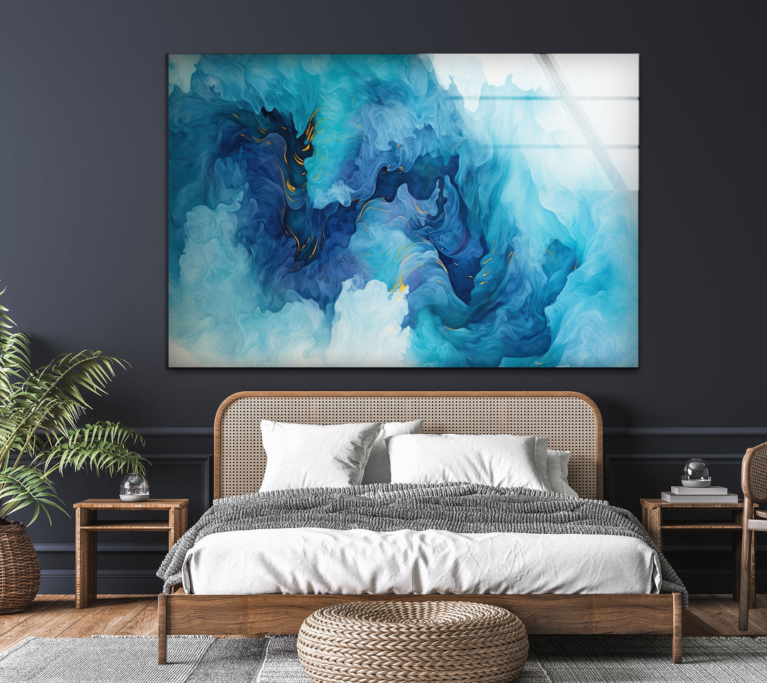 Abstract  Tempered Glass Wall Art - MyPhotoStation