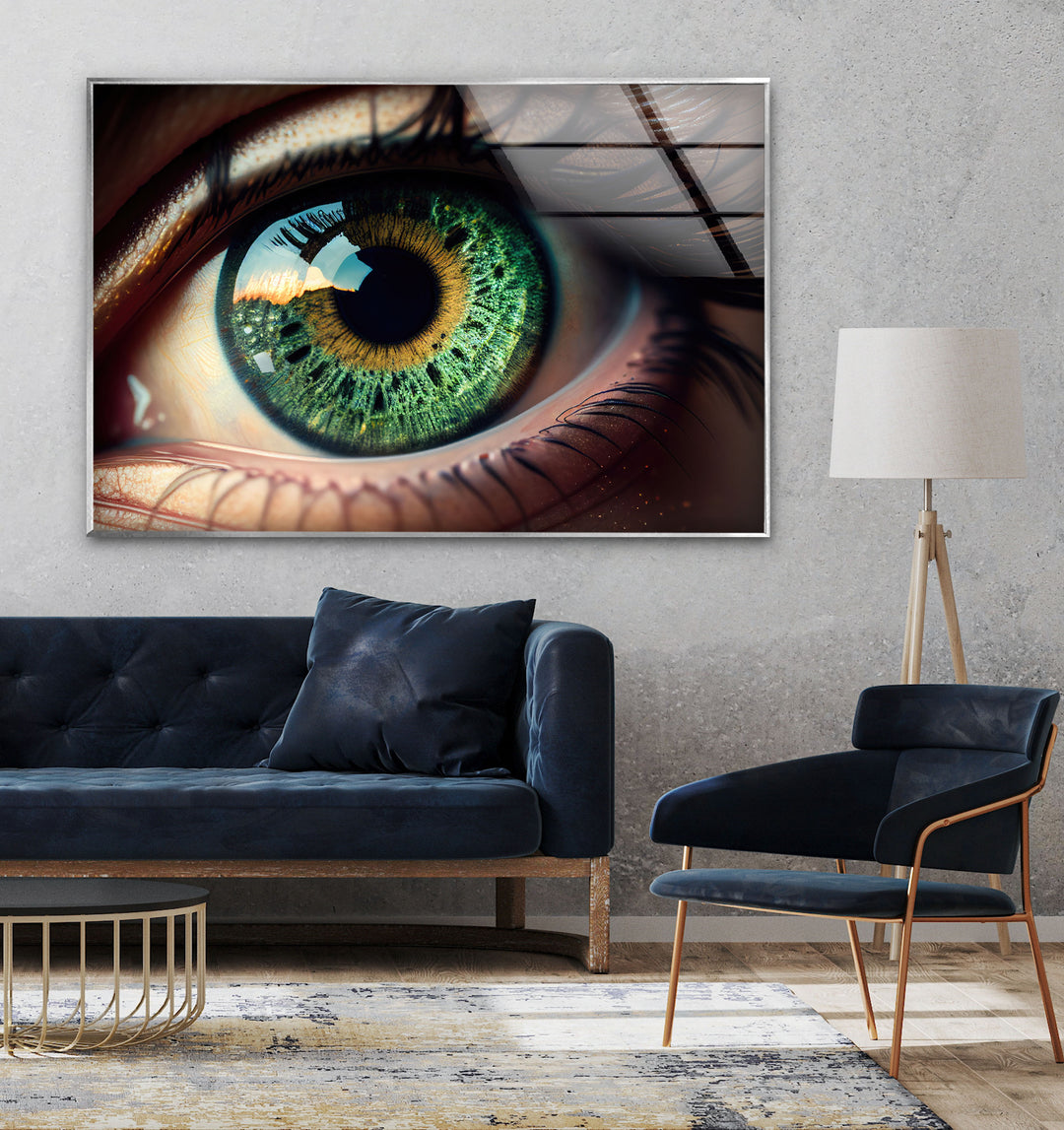 Eye Tempered Glass Wall Art - MyPhotoStation