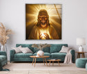 Shiny Jesus Glass Art Pictures Online