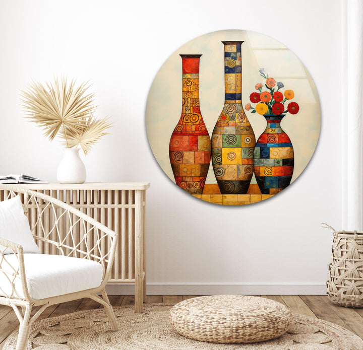 Vase Stained Glass Art & Cool Wall Decor