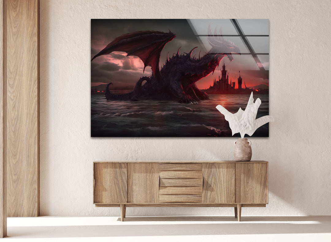 Let the power of the Inferno Dragon inspire you with its fiery presence. This piece adds an epic and dramatic touch to any room with its intense visual energy.