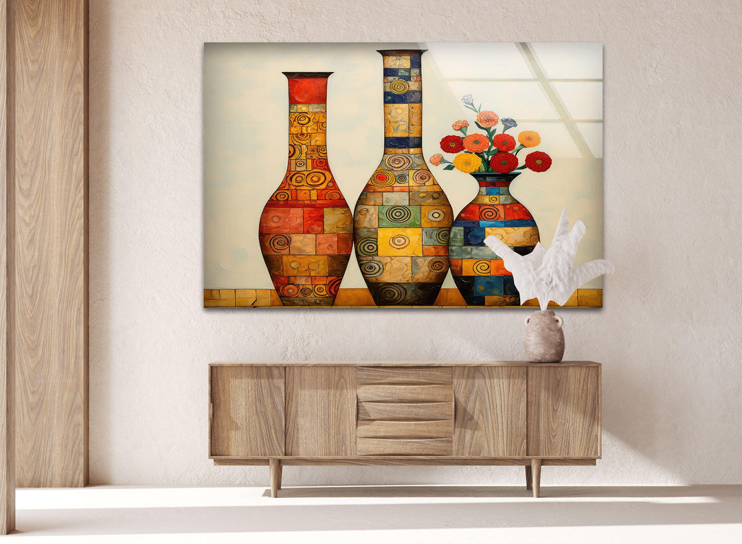 Vase Tempered Glass Wall Art - MyPhotoStation