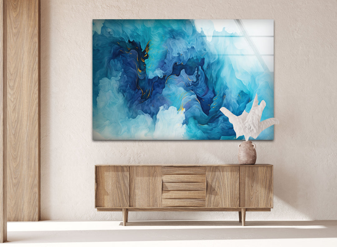 Abstract  Tempered Glass Wall Art - MyPhotoStation