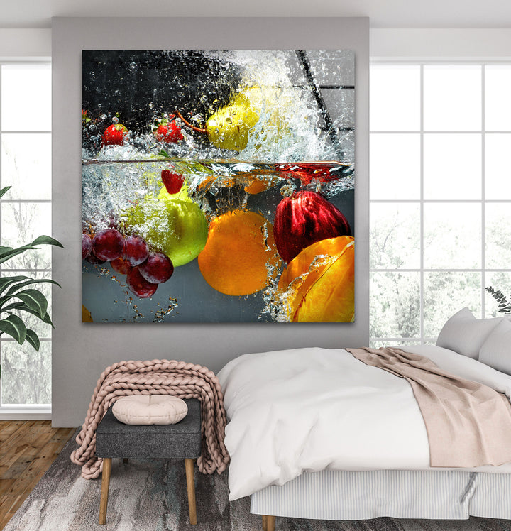 Fruits Tempered Glass Wall Art - MyPhotoStation Add a touch of elegance with Glass Paintings and Wall Art. Explore our range of glass wall hanging pieces, including abstract stained glass and blue glass wall art. Customizable and durable, our glass art work is perfect for any decor. Shop now and enjoy free shipping.