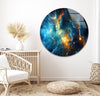 Space Galaxy Glass Wall Art, glass image printing, glass prints from photos