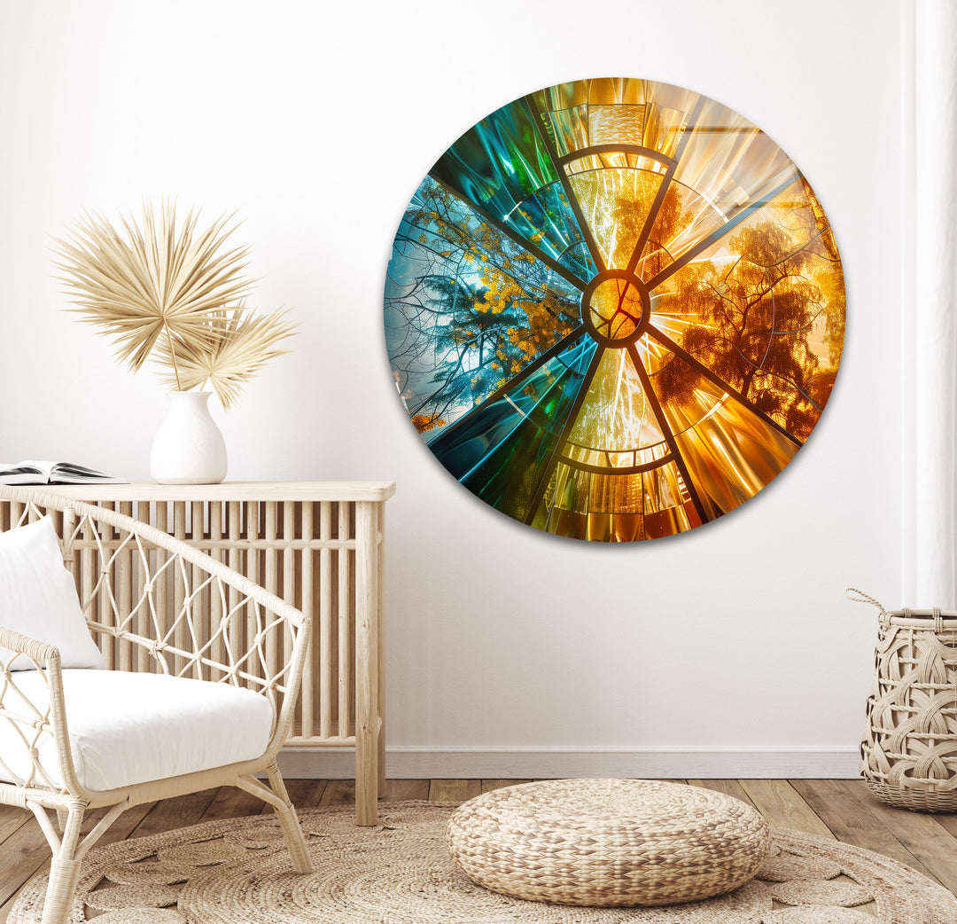 Extra Large Abstract Photo Prints on GlassBeautiful Abstract Paintings on Glass