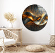 Unique Abstract Art Glass Wall Decor