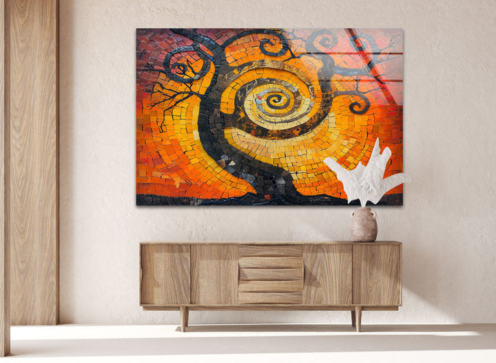 Orange Sunset with Life of Tree Glass Wall Art Elevate your home decor with stunning Glass Wall Art. Our tempered glass wall art features vibrant colors, modern designs, and custom options. Perfect for living rooms, kitchens, and more. Discover the beauty of glass paintings and wall pictures today. Free shipping and secure packaging included.