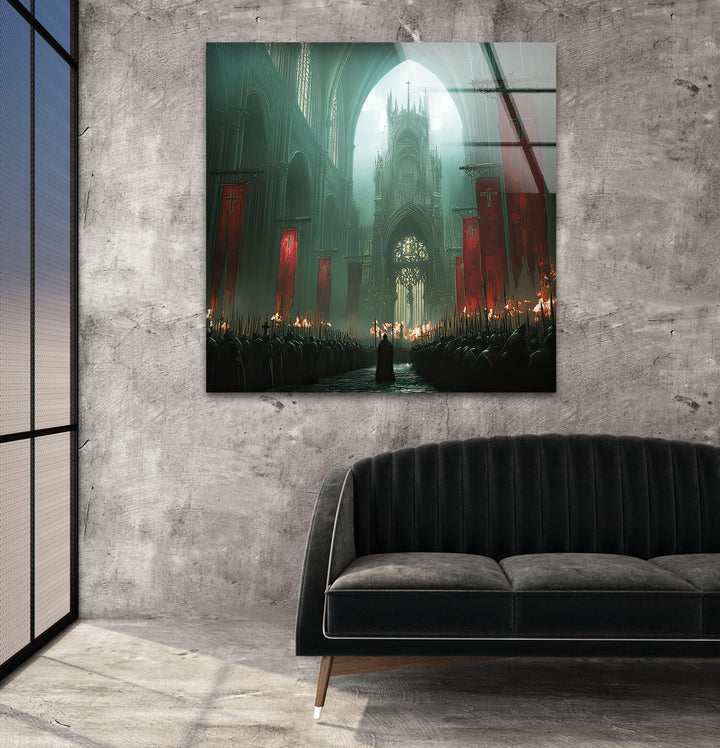 Cathedral Gothic Glass Wall Art glass image printing, glass prints from photos
