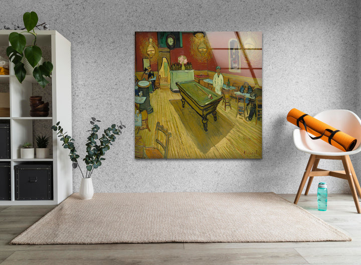 The Night Café Vincent van Gogh Glass Wall Art art glass wall art, glass wall art pictures
