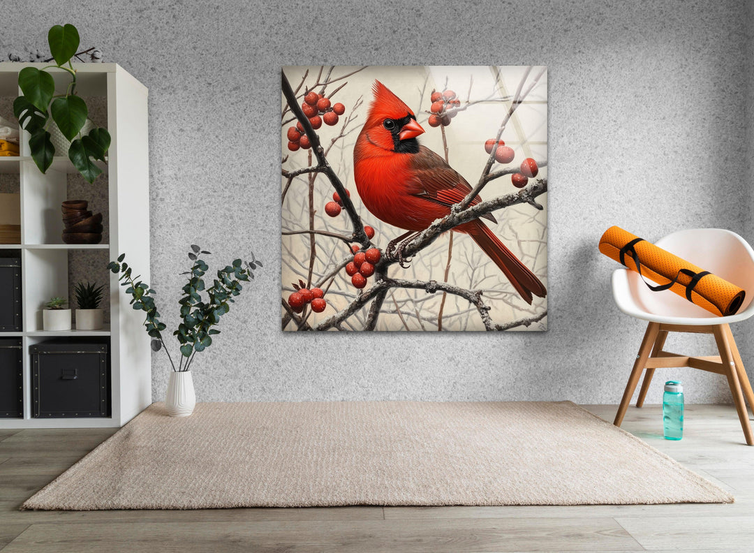 Goldfinch Glass Wall Art Glass Printing Wall Art, Print photos on glass
