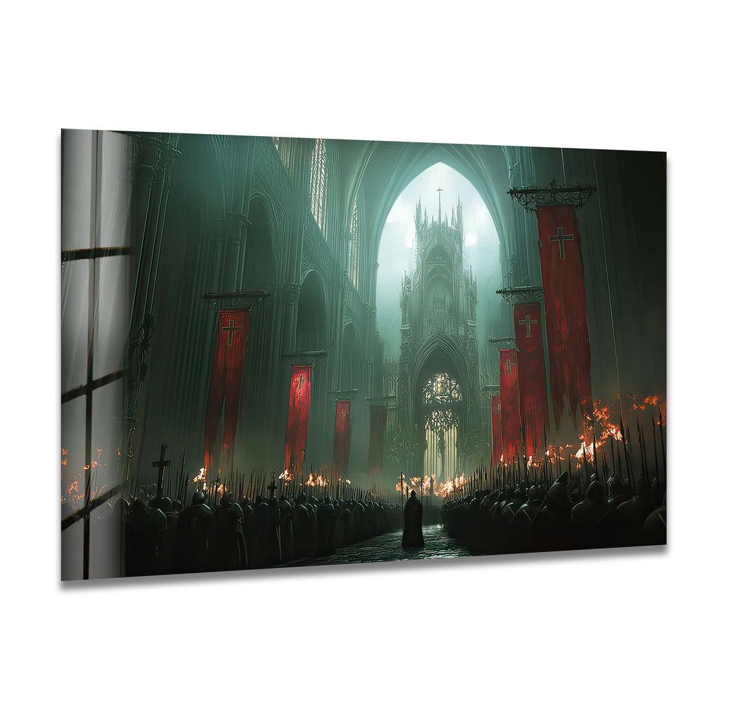 Cathedral Gothic Glass Wall Art Glass Printing Wall Art, Print photos on glass
