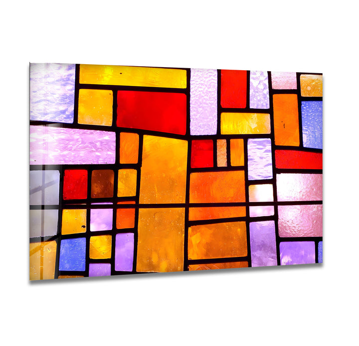 Pablo Picasso Stained Painting Glass Wall Art