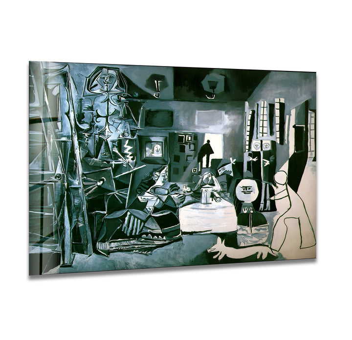 Las Meninas by Pablo Picasso Glass Wall Art