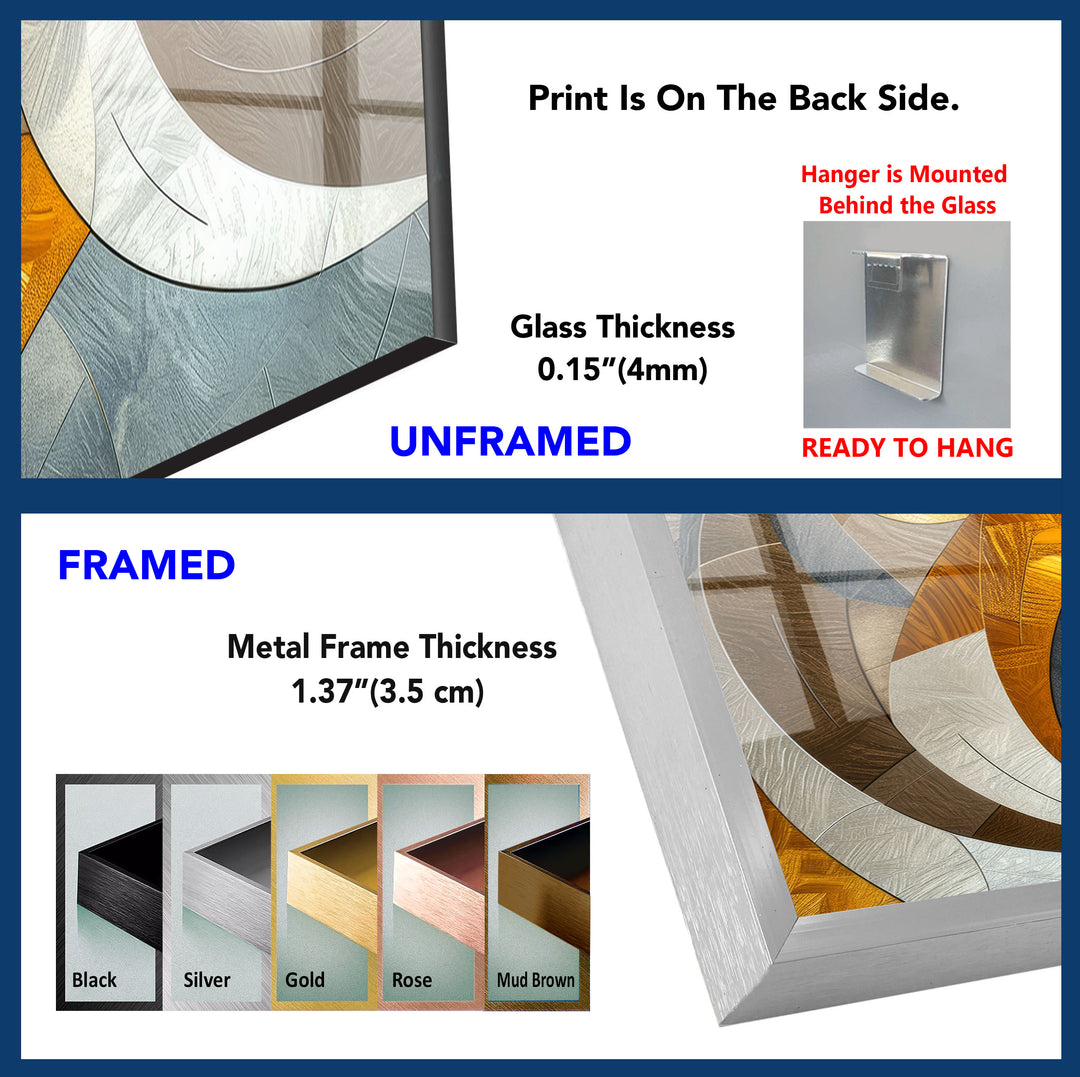 Stained Tempered Glass Wall Art - MyPhotoStation