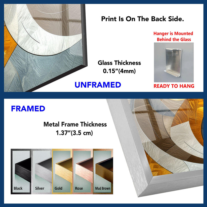 Stained Tempered Glass Wall Art - MyPhotoStation