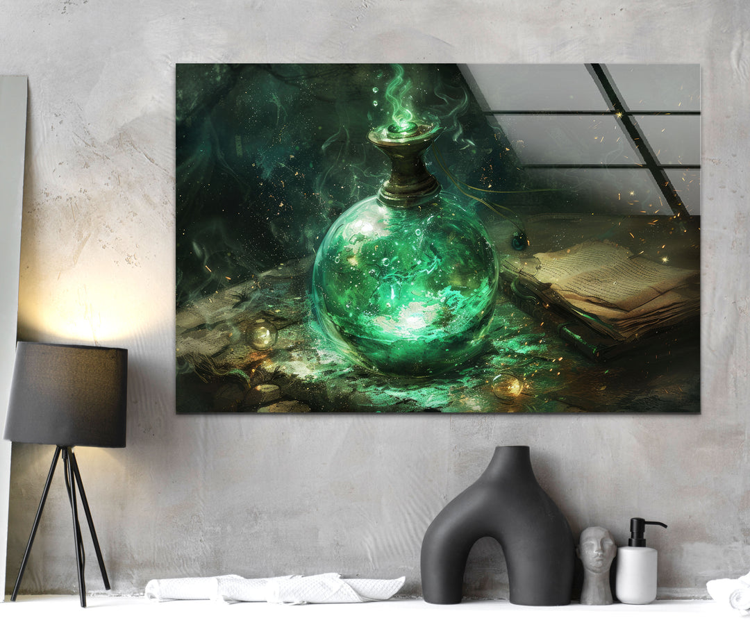 Elixir Glass Wall Art picture on glass wall art, photos printed on glass
