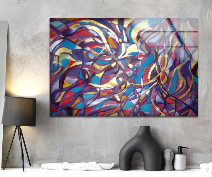 Picasso's Mumma Butterfly Glass Wall Art