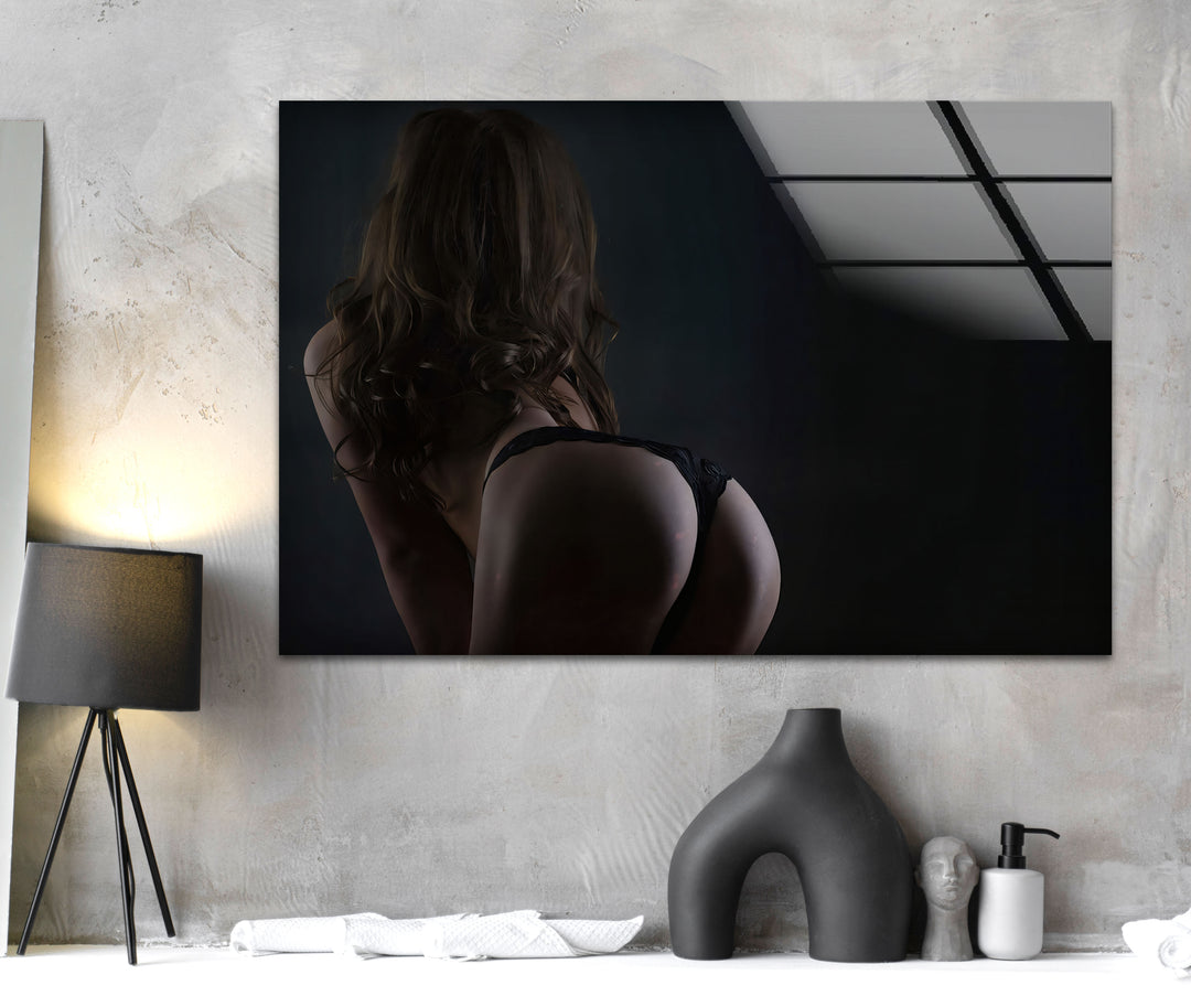 Erotic artwork combining nude art and sexual drawings for bold decor
