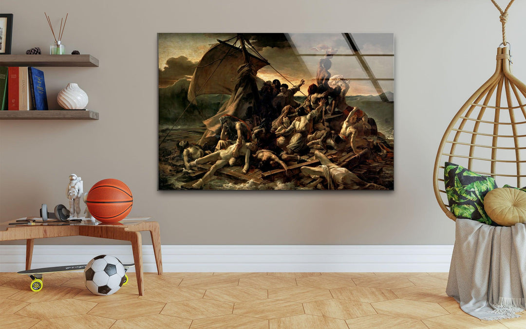 The Raft of the Medusa Théodore Géricault custom glass photo prints, large glass prints
