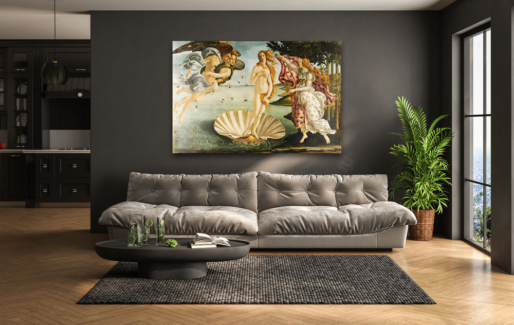 Birth of Venus Sandro Botticelli Glass Wall Art glass pictures for Wall, glass prints wall art
