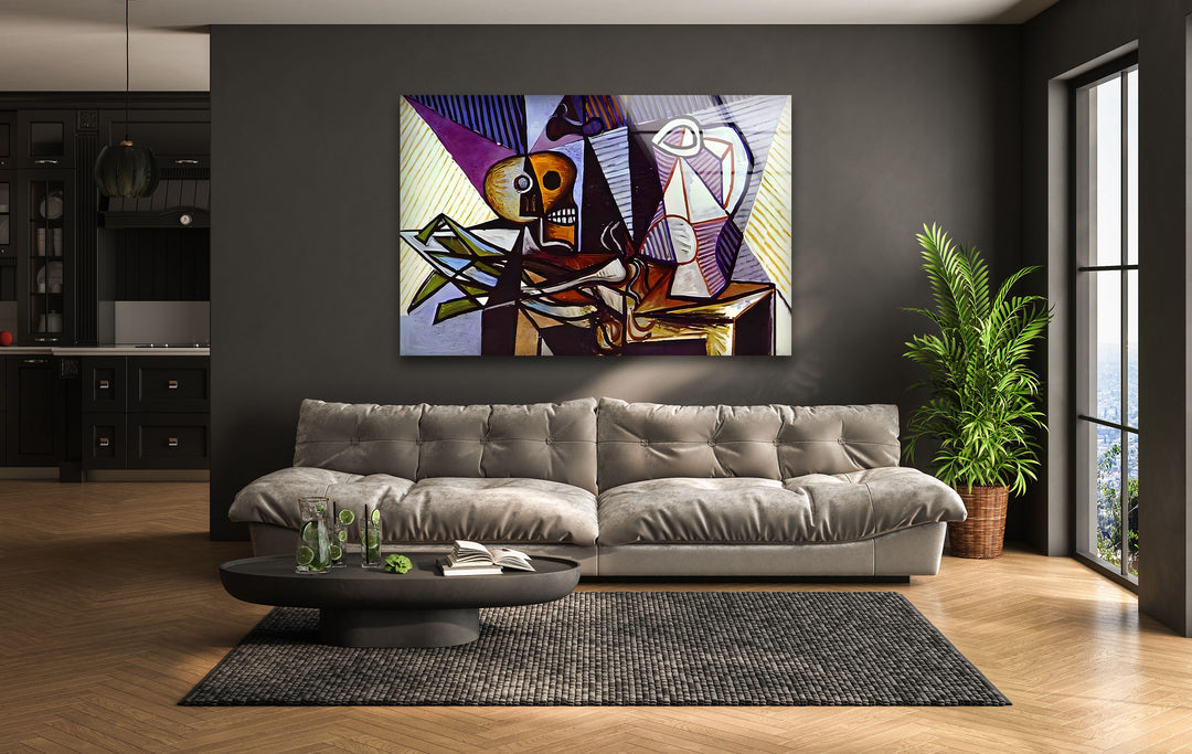 Pablo Picasso Art Painting Glass Wall Art