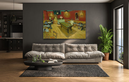 The Night Café Vincent van Gogh Glass Wall Art