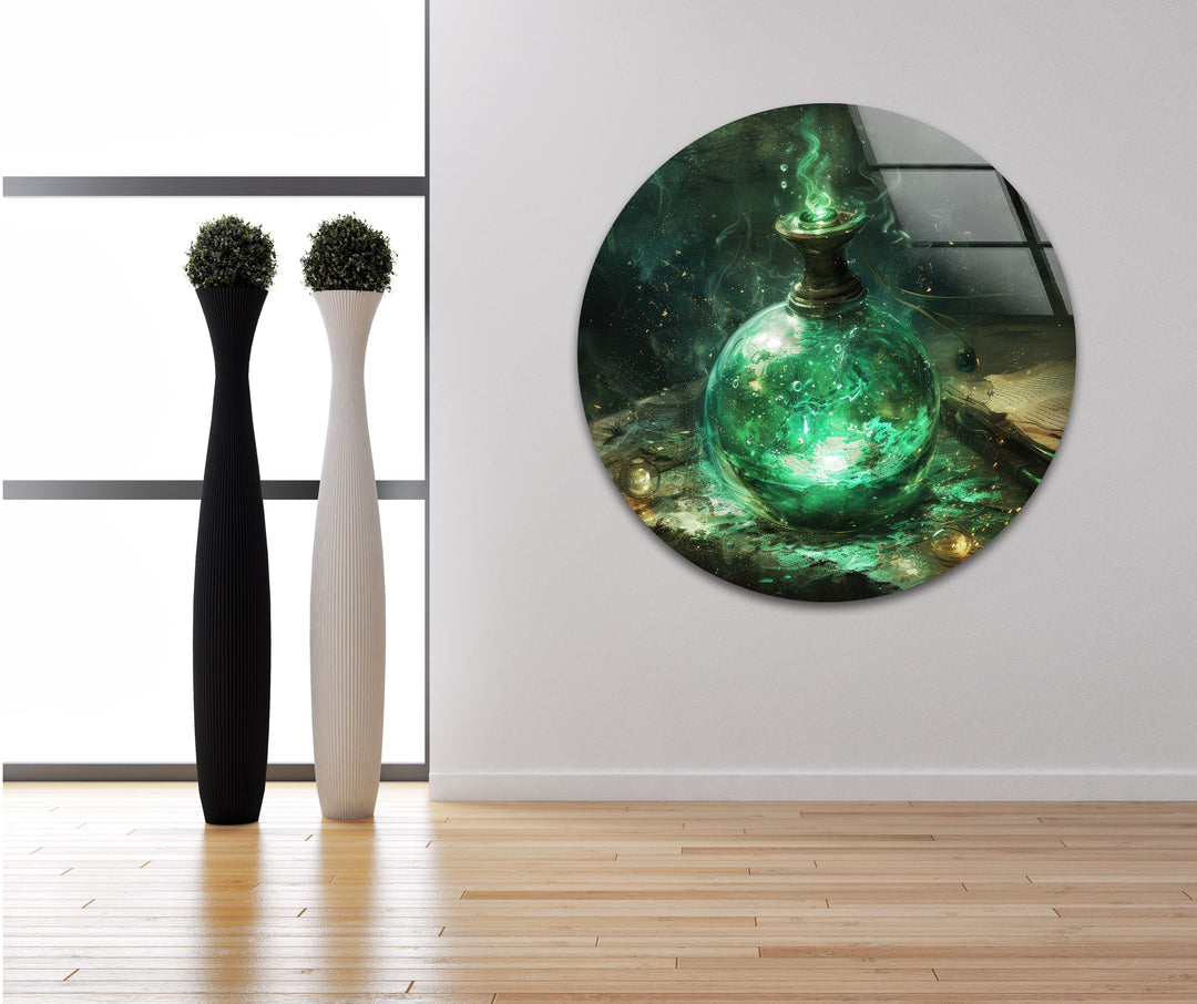 Elixir Glass Wall Art photo print on glass, prints on glass wall art
