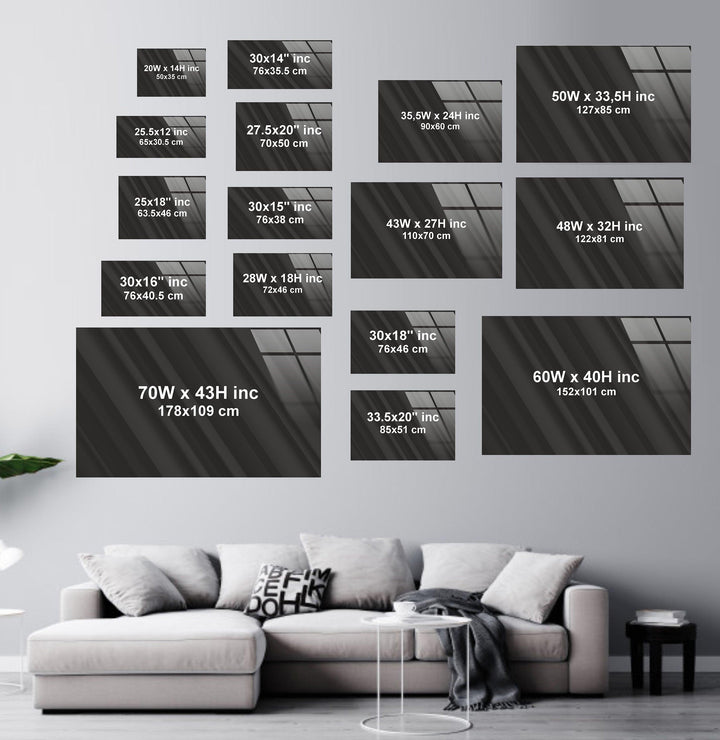 Shining Diamond Tempered Glass Wall Art - MyPhotoStation