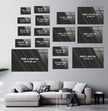 Diablo Date Tempered Glass Wall Art