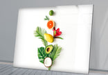 Fruits Tempered Glass Wall Art