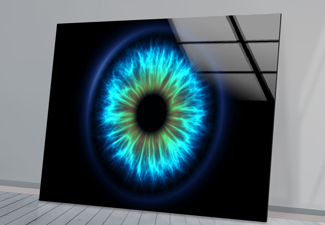 Blue Eye Glass Wall Art