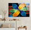 Colorful Flower Tempered Glass Wall Art