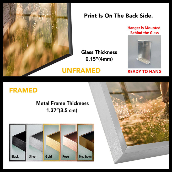 Horizontal Glass Photo Prints