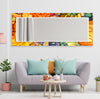 Stained Tempered Glass Wall Mirror