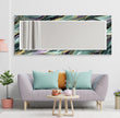 Mosaic Tempered Glass Wall Mirror