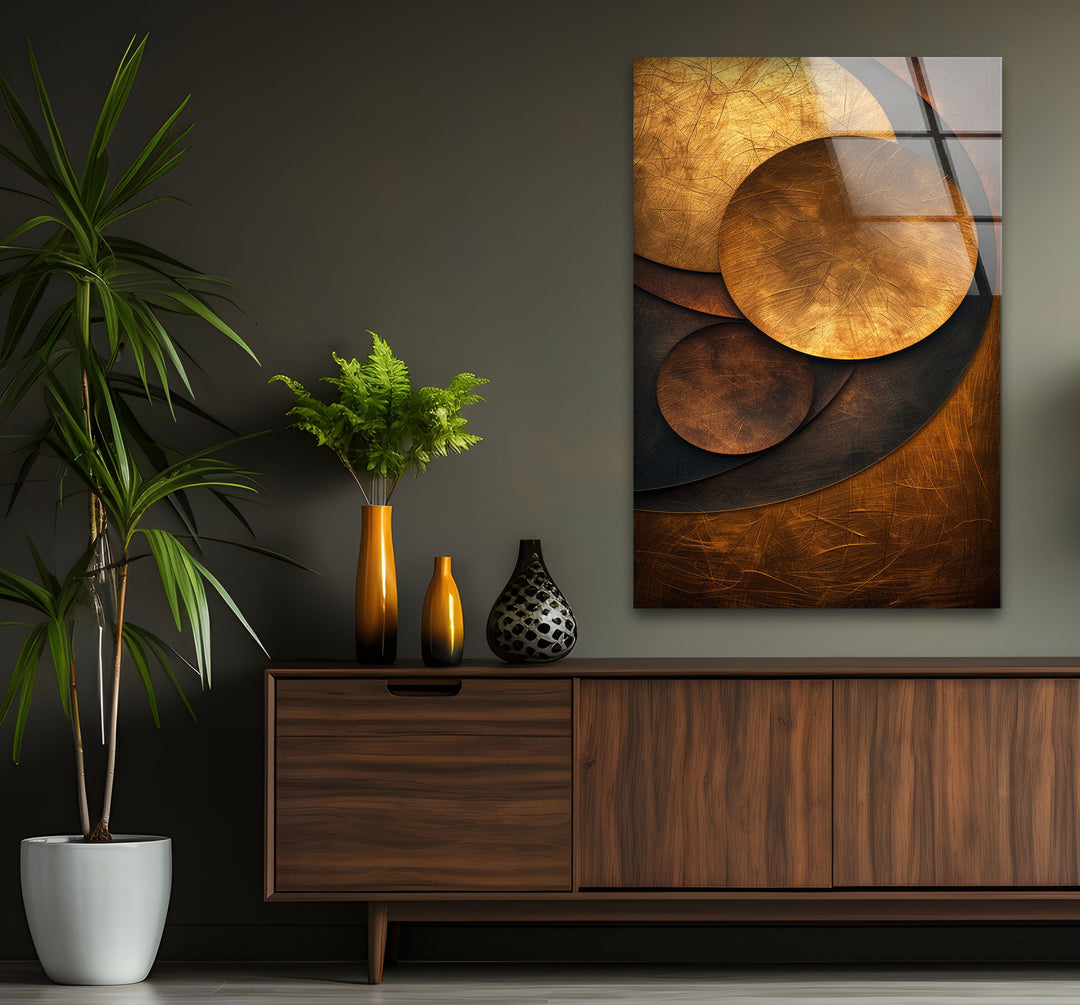 Large Abstract Glass Wall Art Prints