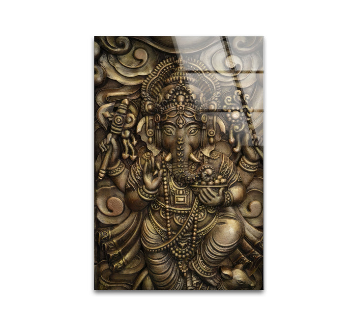 Buddha Metal Art Glass Wall Art custom glass pictures, glass art prints
