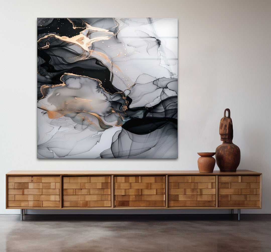 gray abstract for wall decor