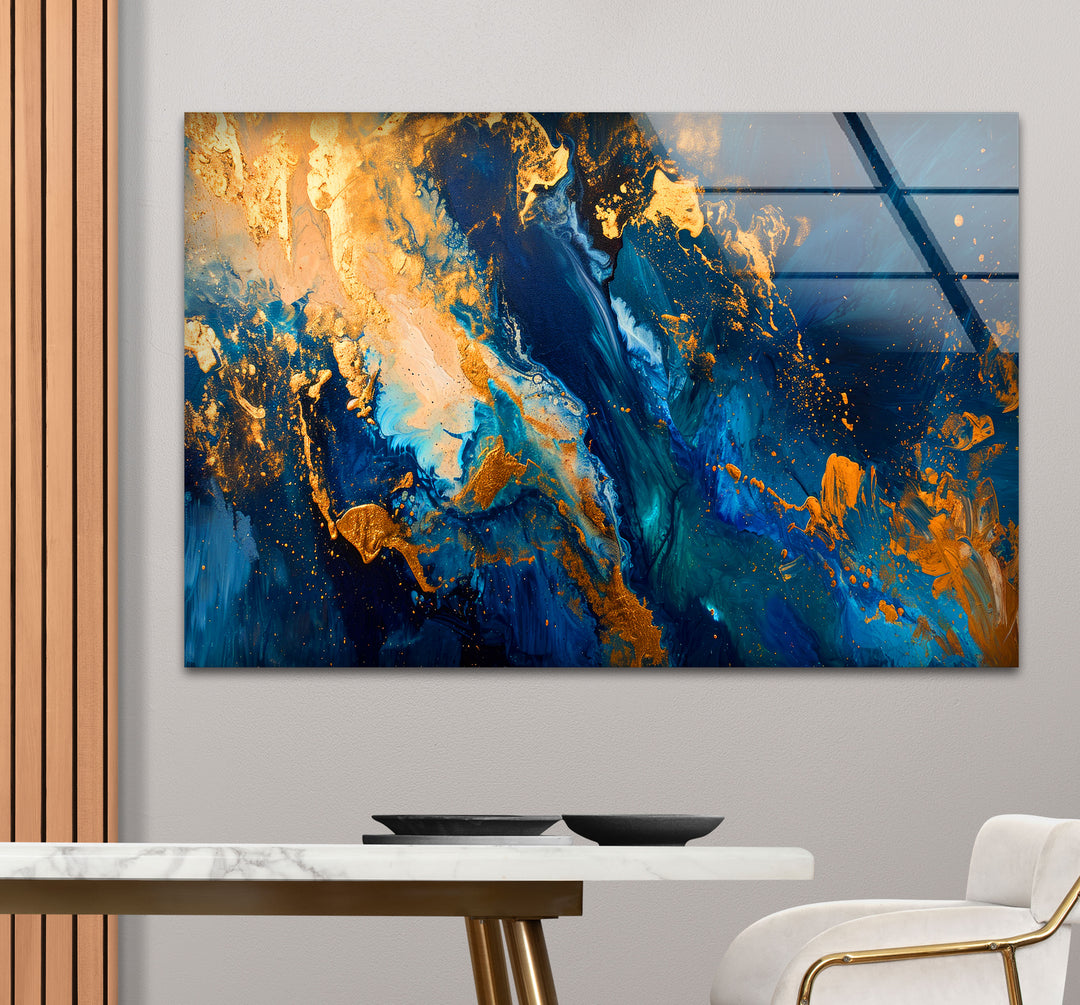 Large Format Abstract Glass Art Prints