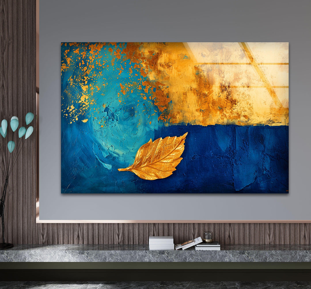 Abstract Paintings on Tempered Glass