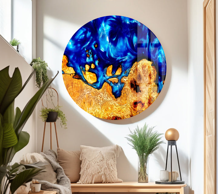 Epoxy Resin and Wood Glass Wall Art custom glass photo prints, large glass prints
